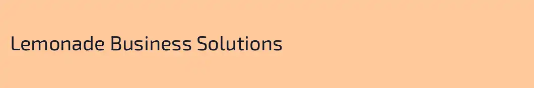 Lemonade Business Solutions